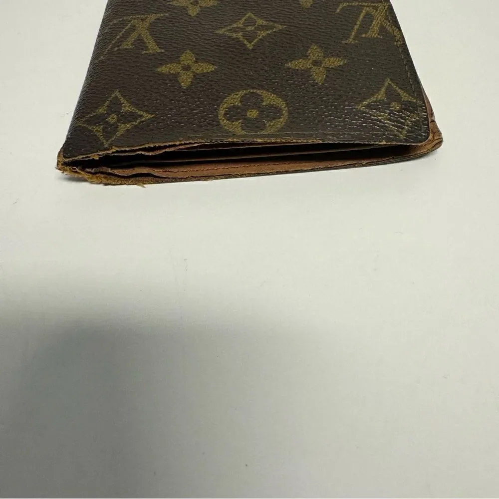 LV Louis Vuitton Monogram Bi-Fold Portefeuille Marco Men’s Wallet CA1903